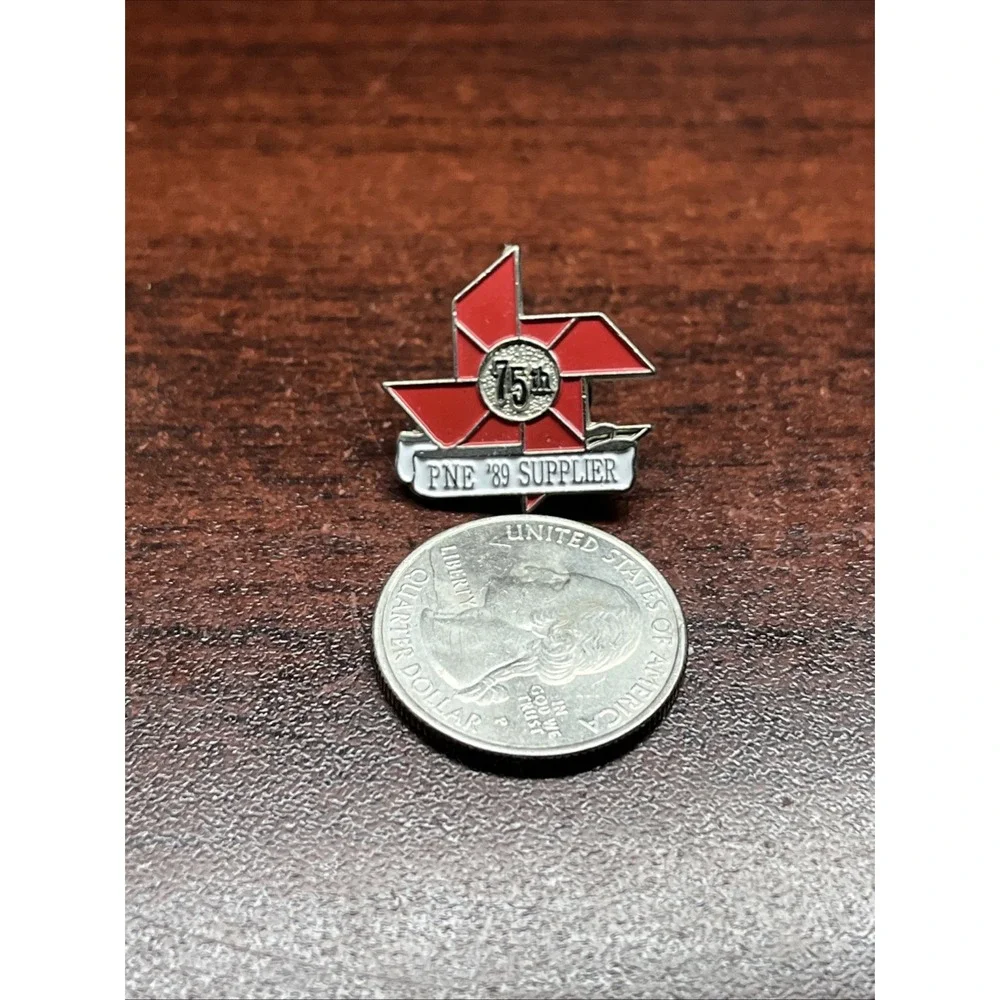 1989 Pacific‎ National Exhibition PNE Supplier Vancouver Canada Lapel Hat Pin